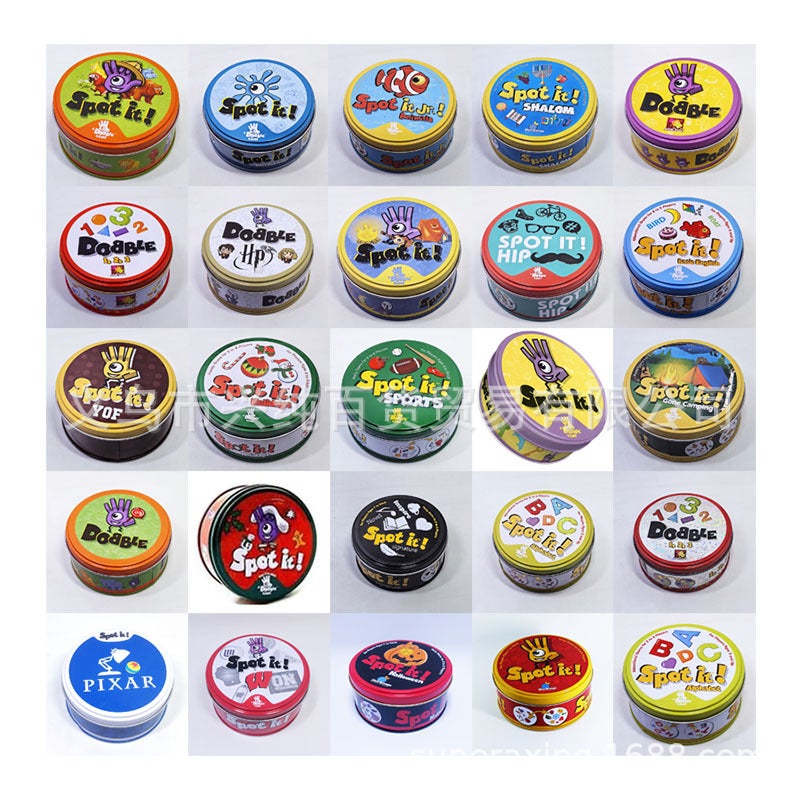Spot It Card Dobble English Board Game Card To Find Your Sister A Large Amount Of Postage - Image 4